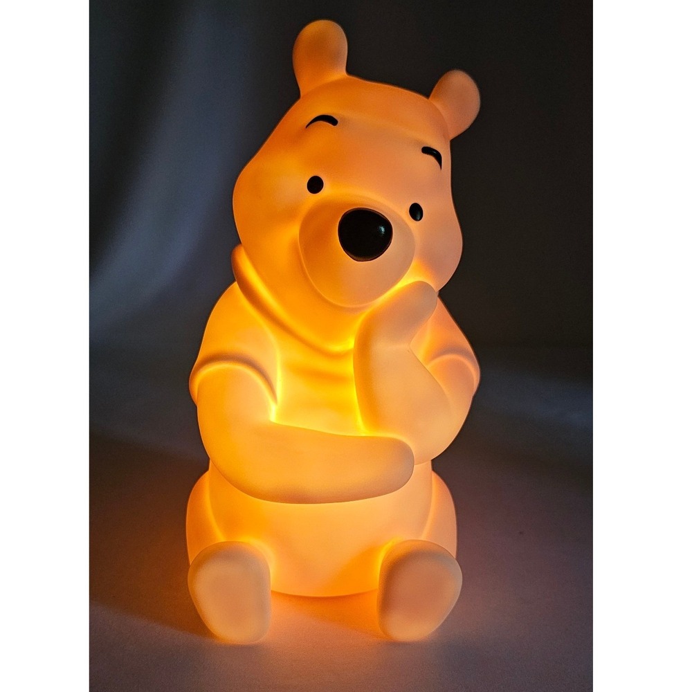 Disney Winnie the Pooh Silicone LED Night Light Warm Glow Lamp FAC-052641-22096
